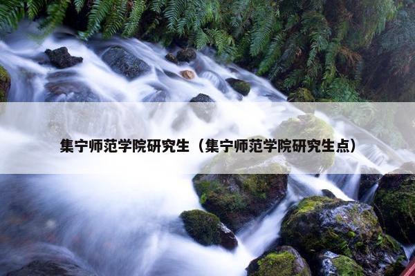 集宁师范学院研究生（集宁师范学院研究生点）