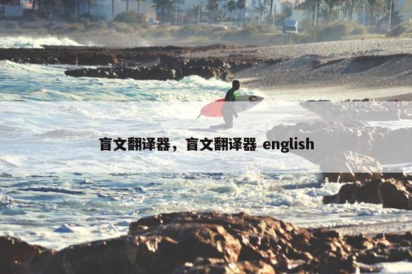 盲文翻译器，盲文翻译器 english