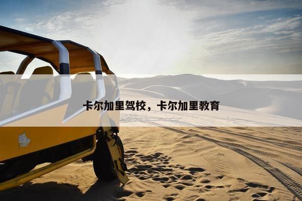 卡尔加里驾校，卡尔加里教育