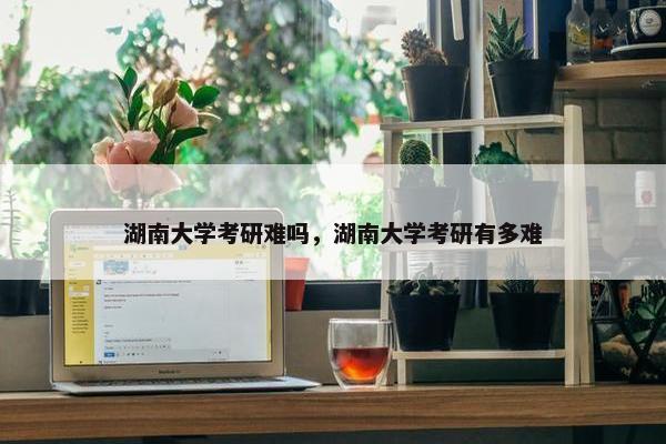 湖南大学考研难吗，湖南大学考研有多难