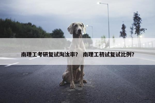 南理工考研复试淘汰率？ 南理工初试复试比例？