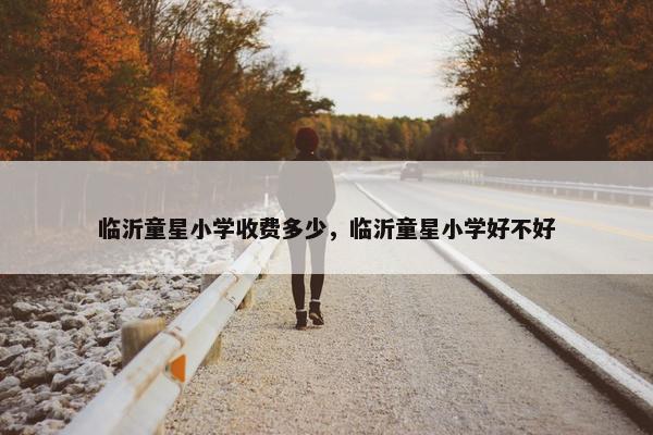 临沂童星小学收费多少，临沂童星小学好不好