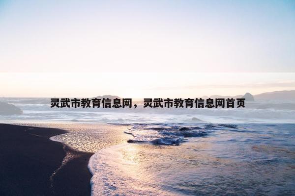 灵武市教育信息网，灵武市教育信息网首页
