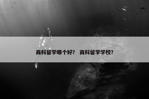 商科留学哪个好？ 商科留学学校？