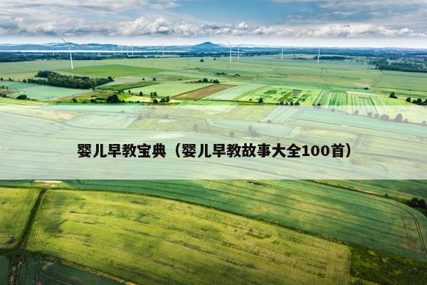 婴儿早教宝典（婴儿早教故事大全100首）