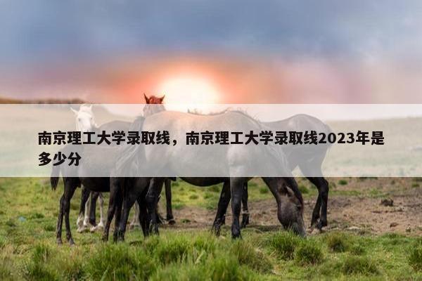 南京理工大学录取线，南京理工大学录取线2023年是多少分