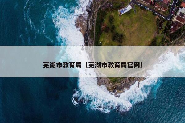 芜湖市教育局（芜湖市教育局官网）