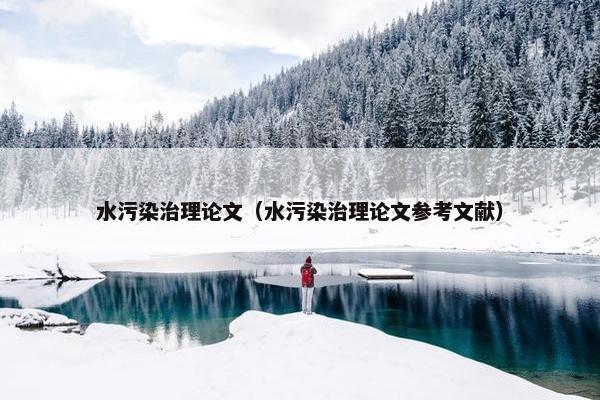 水污染治理论文（水污染治理论文参考文献）