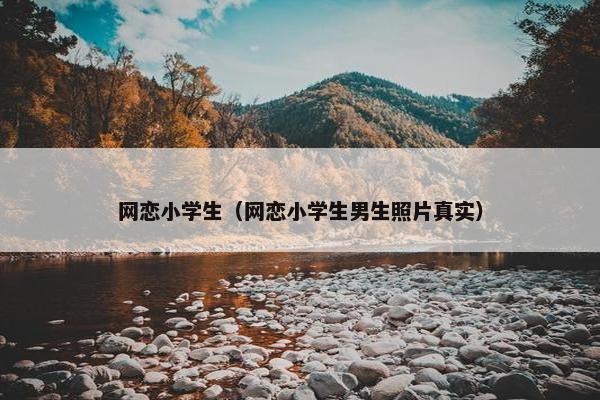 网恋小学生（网恋小学生男生照片真实）