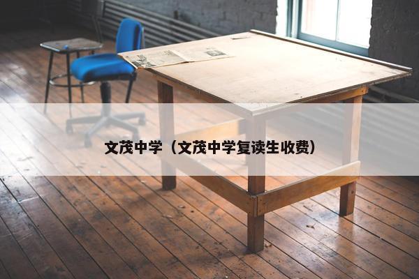文茂中学（文茂中学复读生收费）