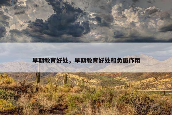 早期教育好处，早期教育好处和负面作用
