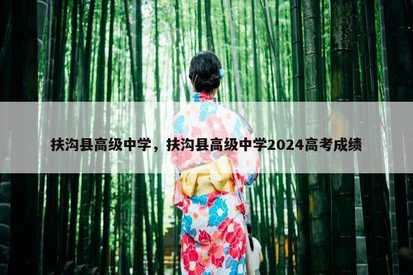 扶沟县高级中学，扶沟县高级中学2024高考成绩