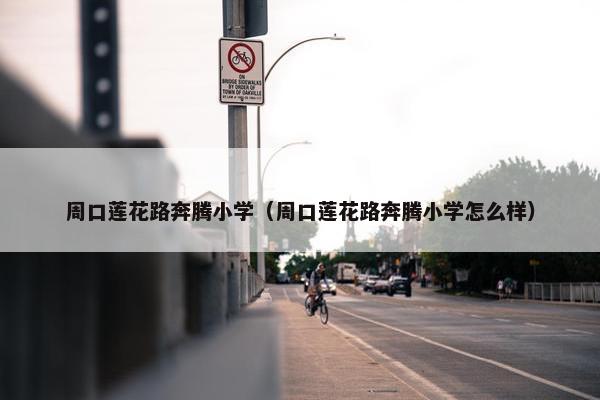 周口莲花路奔腾小学（周口莲花路奔腾小学怎么样）