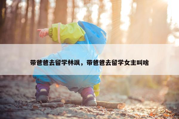 带爸爸去留学林飒，带爸爸去留学女主叫啥