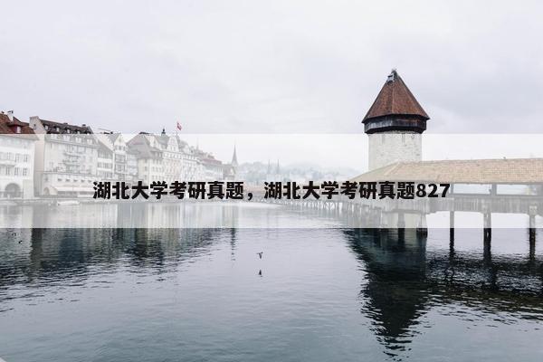 湖北大学考研真题，湖北大学考研真题827