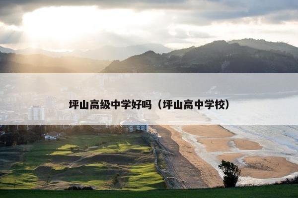 坪山高级中学好吗（坪山高中学校）