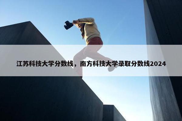 江苏科技大学分数线，南方科技大学录取分数线2024