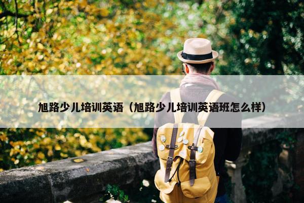 旭路少儿培训英语（旭路少儿培训英语班怎么样）