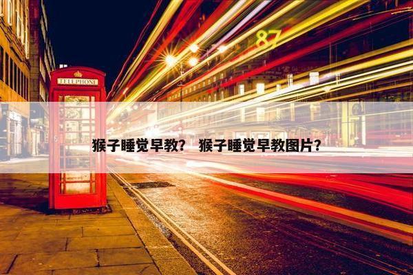 猴子睡觉早教？ 猴子睡觉早教图片？