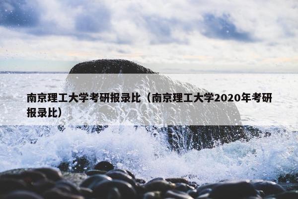 南京理工大学考研报录比（南京理工大学2020年考研报录比）