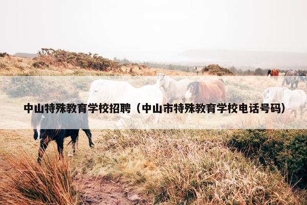 中山特殊教育学校招聘（中山市特殊教育学校电话号码）