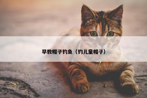 早教帽子钓鱼（钓儿童帽子）