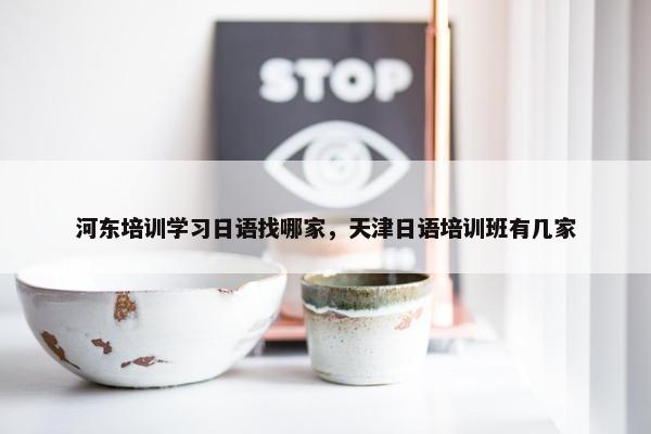 河东培训学习日语找哪家，天津日语培训班有几家