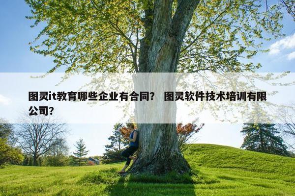 图灵it教育哪些企业有合同？ 图灵软件技术培训有限公司？