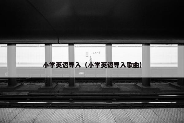 小学英语导入（小学英语导入歌曲）