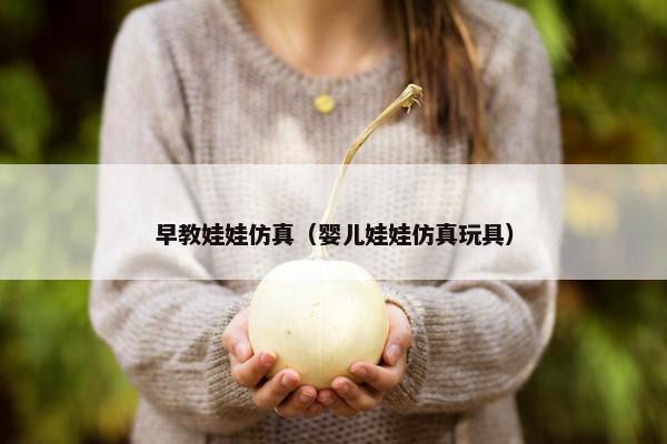 早教娃娃仿真（婴儿娃娃仿真玩具）