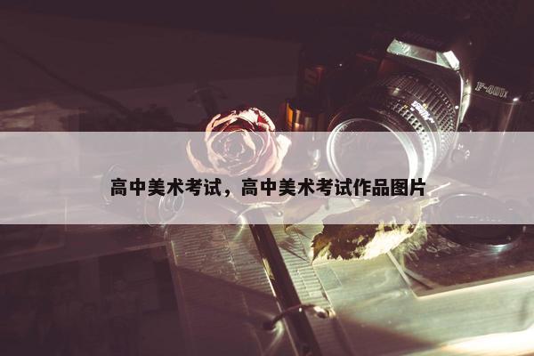 高中美术考试，高中美术考试作品图片