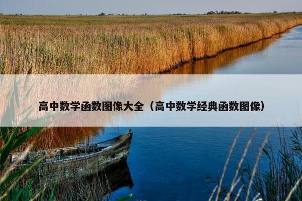高中数学函数图像大全（高中数学经典函数图像）