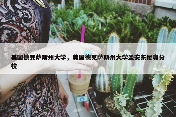 美国德克萨斯州大学，美国德克萨斯州大学圣安东尼奥分校