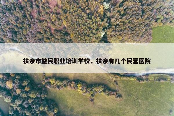 扶余市益民职业培训学校，扶余有几个民营医院