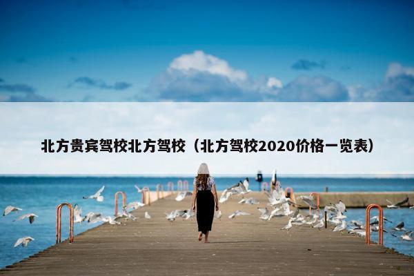 北方贵宾驾校北方驾校（北方驾校2020价格一览表）