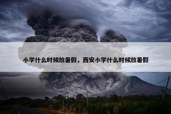 小学什么时候放暑假，西安小学什么时候放暑假