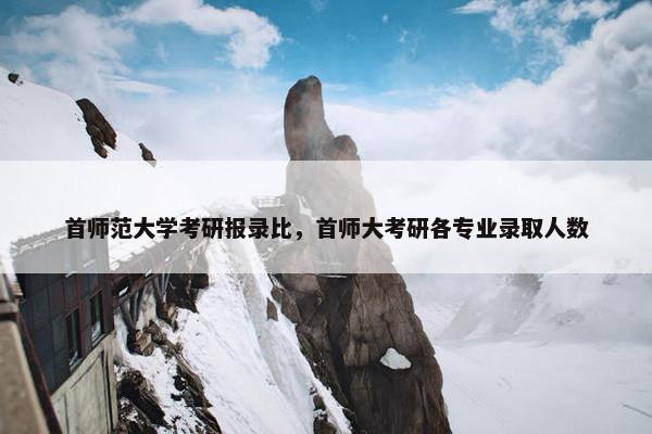 首师范大学考研报录比，首师大考研各专业录取人数