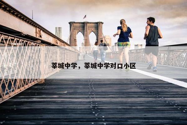 莘城中学，莘城中学对口小区