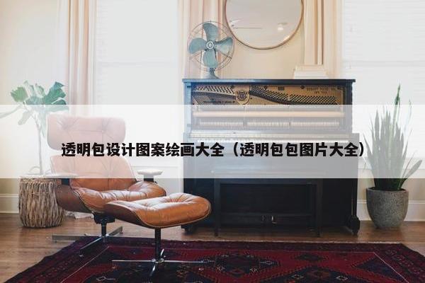 透明包设计图案绘画大全（透明包包图片大全）