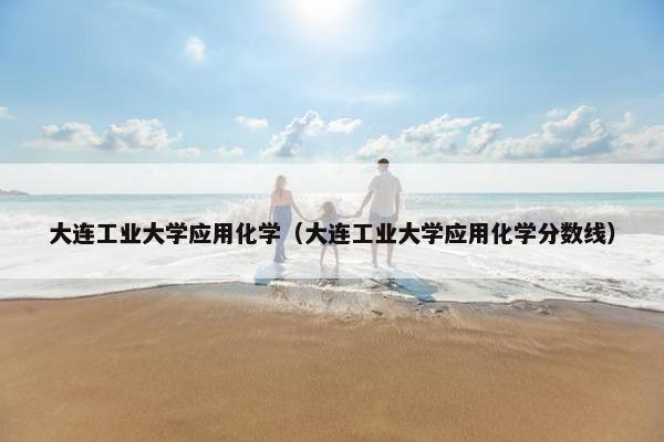 大连工业大学应用化学（大连工业大学应用化学分数线）