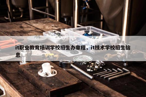 it职业教育培训学校招生办章程，it技术学校招生信息