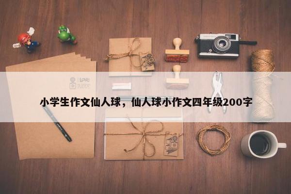 小学生作文仙人球，仙人球小作文四年级200字