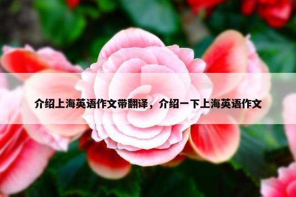 介绍上海英语作文带翻译，介绍一下上海英语作文