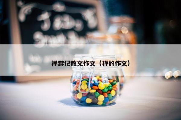 禅游记散文作文（禅的作文）