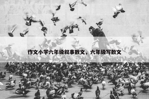 作文小学六年级叙事散文，六年级写散文