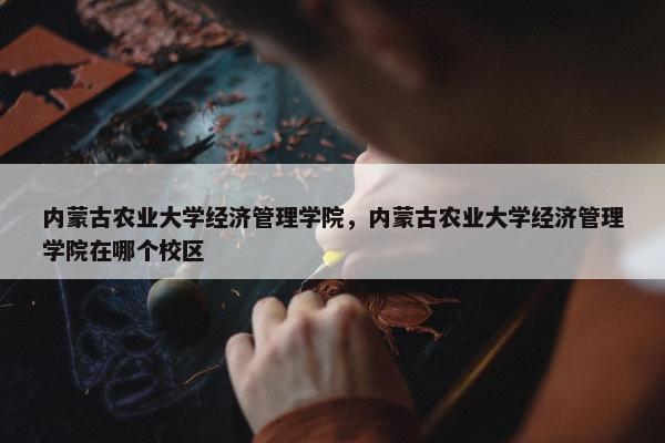 内蒙古农业大学经济管理学院，内蒙古农业大学经济管理学院在哪个校区