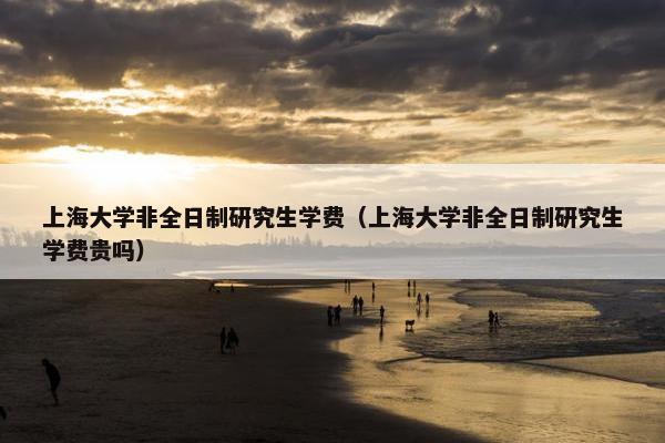 上海大学非全日制研究生学费（上海大学非全日制研究生学费贵吗）