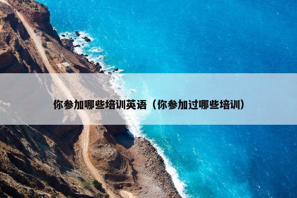 你参加哪些培训英语（你参加过哪些培训）