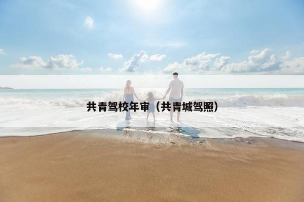 共青驾校年审（共青城驾照）