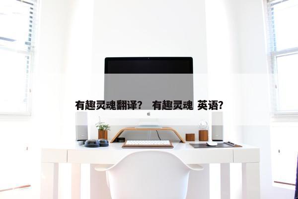 有趣灵魂翻译？ 有趣灵魂 英语？